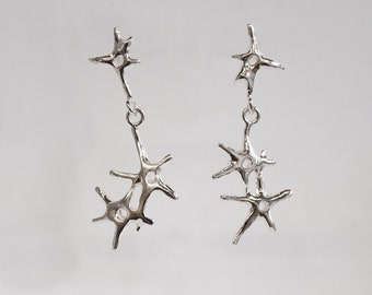 sterling silver TROUPLE earrings