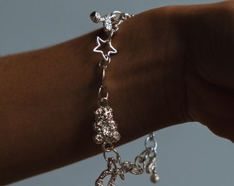 sterling silver BRELOQUES bracelet charms