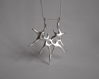 sterling silver SISTERS necklace