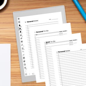 Pacchetto di modelli di organizzazione Supernote Ultimate