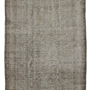 Turkish Vintage Overdyed Carpet Area Rug,Handmade Wool Area Rug,Kitchen Rug,Hall Rug,Bedroom Rug 5 x9 rug