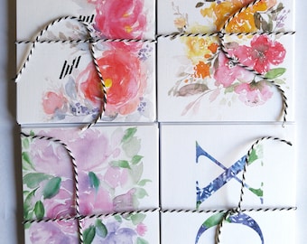 Watercolour Notecards Pack of 8