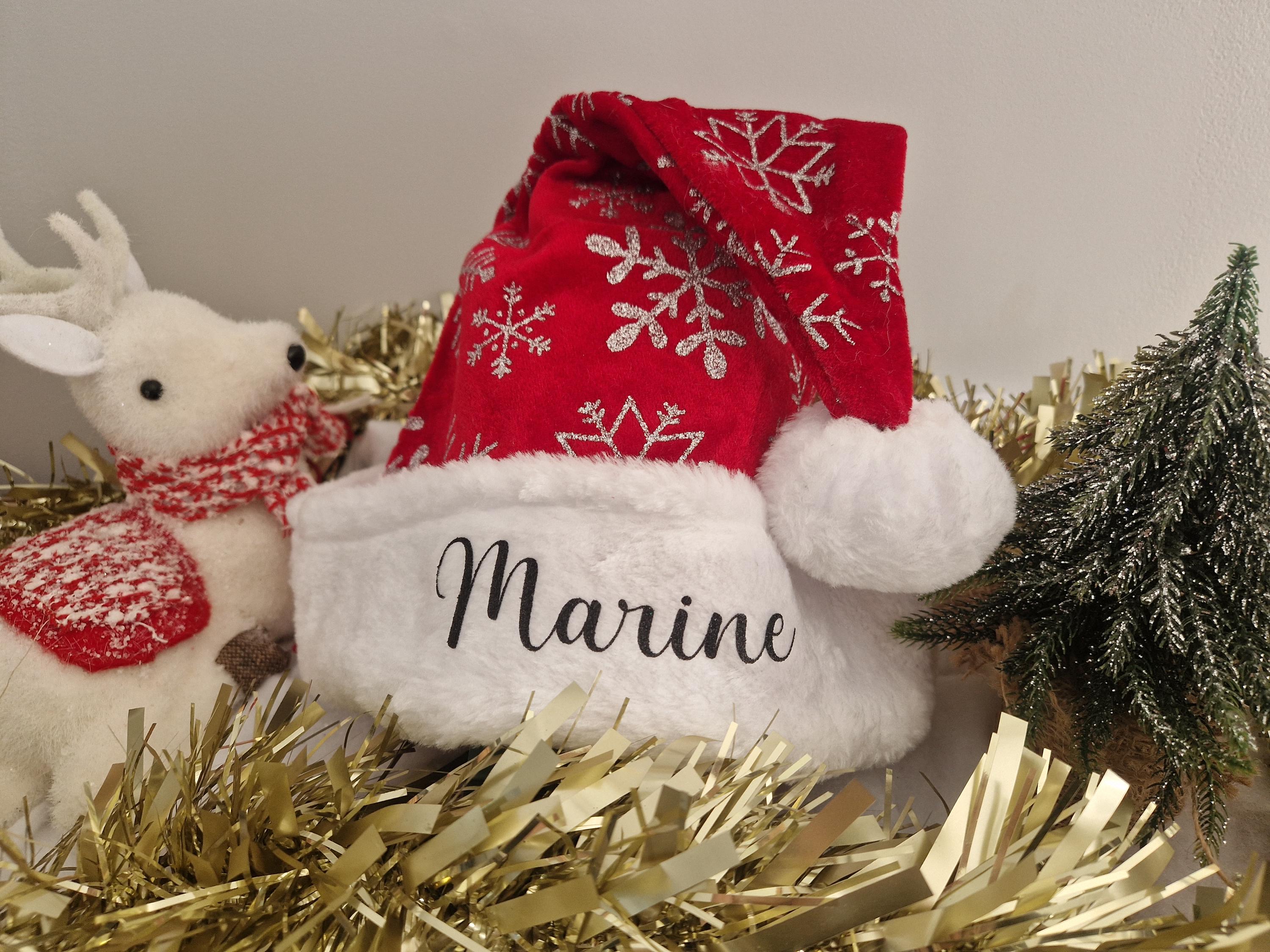 Bonnet De Noël Personnalisé Avec Photo – Pour Enfants Et Adultes, Tissu Doux - 8