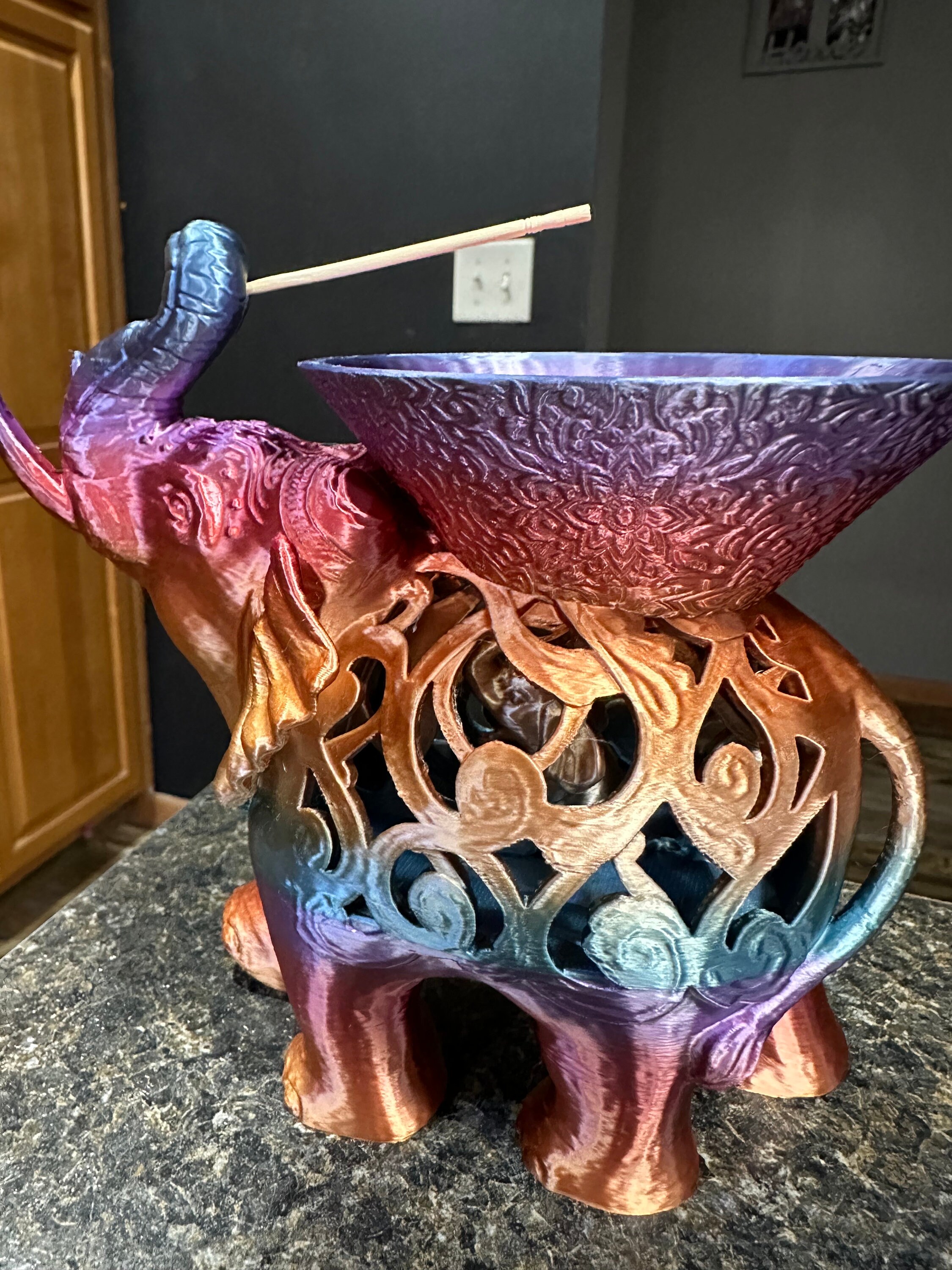 Amazon.com: Cacukap Cute Elephant Incense Burner, Incense