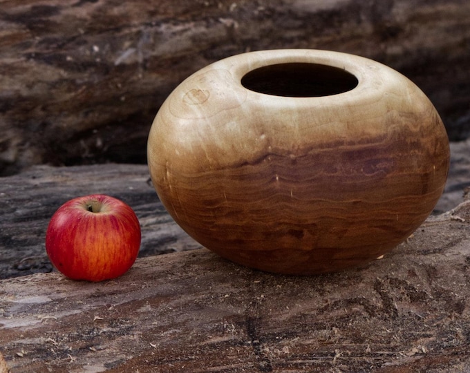 Salad Bowl From Poplar Wood, Bowl Wedding Gifts, Medium Salad Bowl, Natural Wood Bowl, Unique Wooden Art, Art Woodworks, named Deep-sea Fish