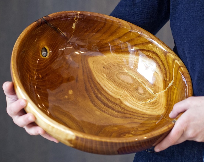 Luxury Handmade Mulberry Wood Bowl, Gifts For Her, Art Woodworks, Gift For Her, Housewarming Gift, Gift For Wife, named Overflow Impossible