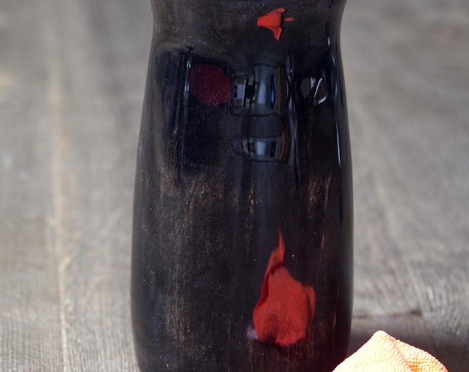 UNIQUE Handcrafted Luxury Poplar Wood Vase, Unique Gift For Mom, Unique Wooden Art, Epoxy Resin Vase, New Mom Gift, named The Ugly Five