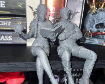 Xaden & Violet Combo Shelf Sitter | Fourth Wing Inspired 3D Print
