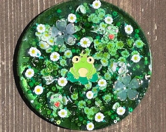 REUSABLE Frog Themed Picky Pad! Use 30+ Times Fidget toy, Skin picking, Dermatillomania, Anxiety, Satisfy Your Urge to Pick, Delve and Peel.
