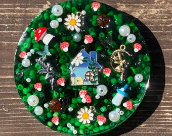 REUSABLE Cottage Themed Picky Pad! Use 30+ Times Fidget toy, Skin picking, Anxiety, Satisfy Your Urge to Pick, Delve and Peel.