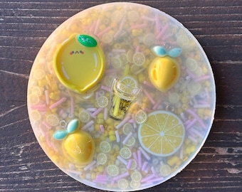 Raspberry Lemonade Pick Pad! Silicone Fidget toy, Skin picking, Themed Pick Pad, Stimulating, Satisfy Your Urge to Pick, Delve and Peel.