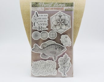 Stamperia Rubber Stamps, Gently Used Cling Mounted Rubber Stamps, Free Shipping