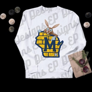 youth Milwaukee brewers Easter shirt