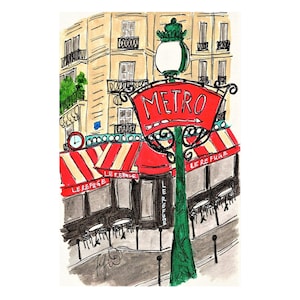 Take Metro to a Café Card
