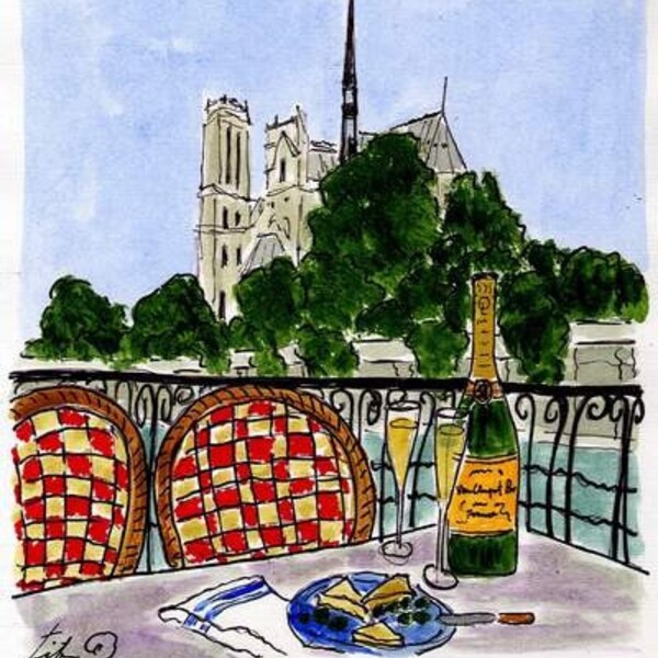 Veuve Clicquot et Notre Dame