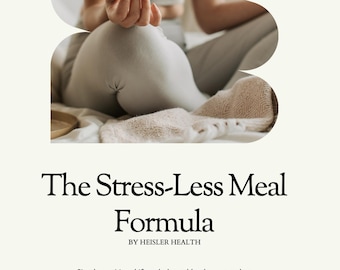 Cortisol lowering meal plan, Balance hormones, reduce stress, Balanced meals to reduce cravings and promote weight loss