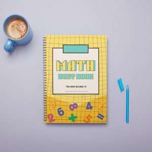 Math busy book, Toddler Busy book, Printable Preschool Learning Book, Homeschool Activities, Toddler Learning binder, Counting practice