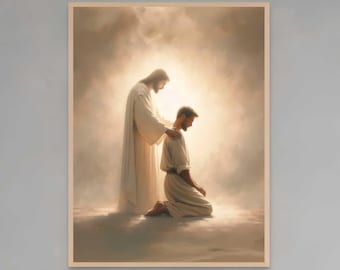 There For You, christelijke muurkunst, kunst van Jezus en de mens, Jezuskunst, LDS-kunst, bijbelmuurkunst, christelijke download, christelijk schilderij, Jezus, kunst png PNGEgg