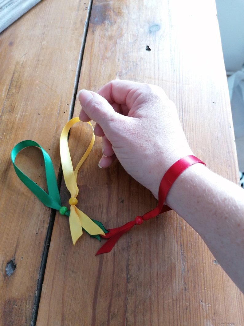 Social Distancing Wedding Wristband Event Party Ribbon Etsy UK