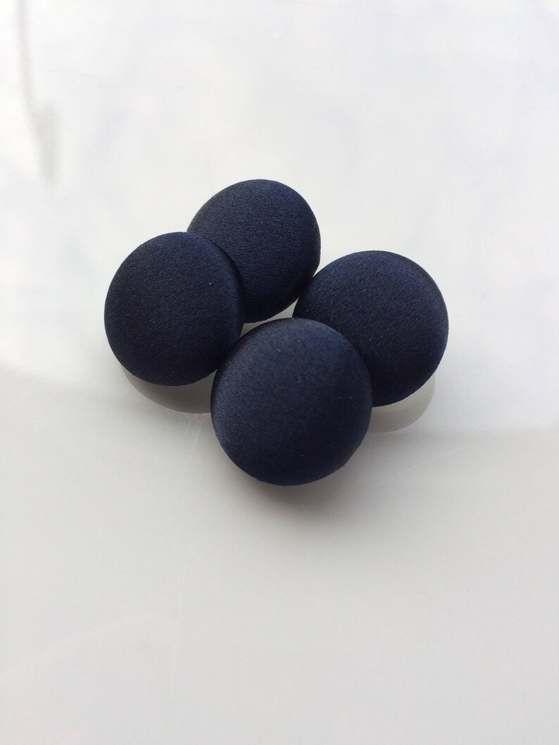 Navy Silk Satin Tuxedo Buttons Silk Charmeuse Mens Suit Etsy UK