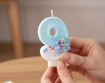 Birthday Candle, Princess Cake Topper, Happy Birthday, Party Decorations, First Birthday, Cake Topper Frozen, Cupcake Topper, Cake Decor