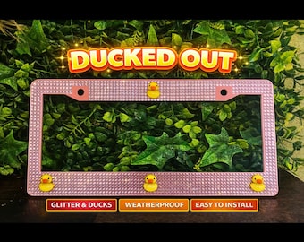 READY TO SHIP! Duck License plate Jeep gift Jeep wrangler accessories duck duck Jeep Jeepers jeep accessories custom license plate duck pool