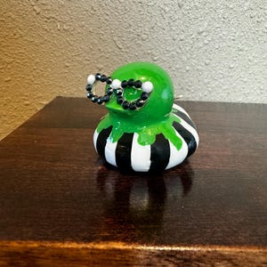 GREAT GIFT! Beetlejuice Duck  Jeep or collection, custom gift wrangler accessories jeeping ducks cruise duck personalized duck duck jeep
