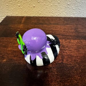 GREAT GIFT! Beetlejuice Duck  Jeep or collection, custom gift wrangler accessories jeeping ducks cruise duck personalized duck duck jeep