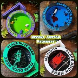 Customized Duck Pool duck landing pad, Duck Holder duck accessories jeep wrangler accessories jeep duck jeep accessories jeep wave jeep gift