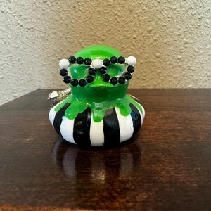 GREAT GIFT! Beetlejuice Duck  Jeep or collection, custom gift wrangler accessories jeeping ducks cruise duck personalized duck duck jeep