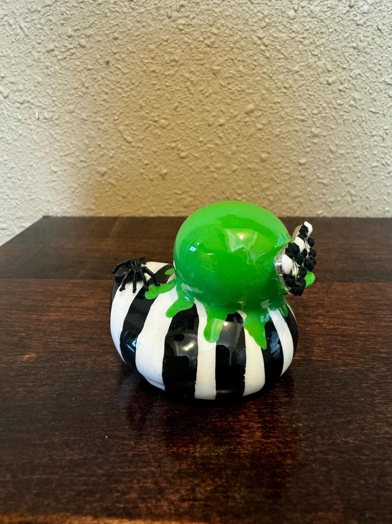 GREAT GIFT! Beetlejuice Duck  Jeep or collection, custom gift wrangler accessories jeeping ducks cruise duck personalized duck duck jeep