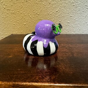 GREAT GIFT! Beetlejuice Duck  Jeep or collection, custom gift wrangler accessories jeeping ducks cruise duck personalized duck duck jeep