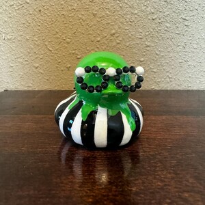 GREAT GIFT! Beetlejuice Duck  Jeep or collection, custom gift wrangler accessories jeeping ducks cruise duck personalized duck duck jeep