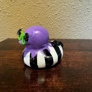 GREAT GIFT! Beetlejuice Duck  Jeep or collection, custom gift wrangler accessories jeeping ducks cruise duck personalized duck duck jeep