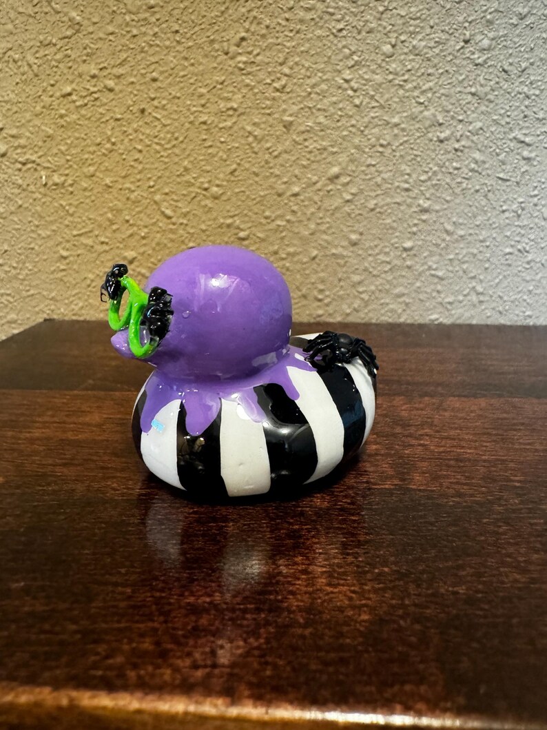 GREAT GIFT! Beetlejuice Duck  Jeep or collection, custom gift wrangler accessories jeeping ducks cruise duck personalized duck duck jeep