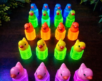 SHIPS FAST! 5 Custom Duck Valve Stem Caps, custom colors and options cruise ducks jeep gift  wrangler accessories car accessories duck gifts