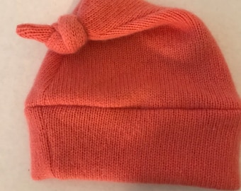 Cashmere, Toddlers' Recycled 100% Cashmere Knot Hats