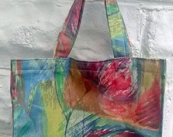 Reusable Shopping Bag Crowson Fabric Eco Friendly Market Bag made in Yorkshire