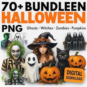Beetlejuice Halloween PNG, Retro Horror Characters Clipart, Ghost with the Most Sublimation, Spooky T-Shirt Design, Digital Download