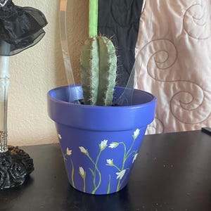 Floral Handpainted Planter