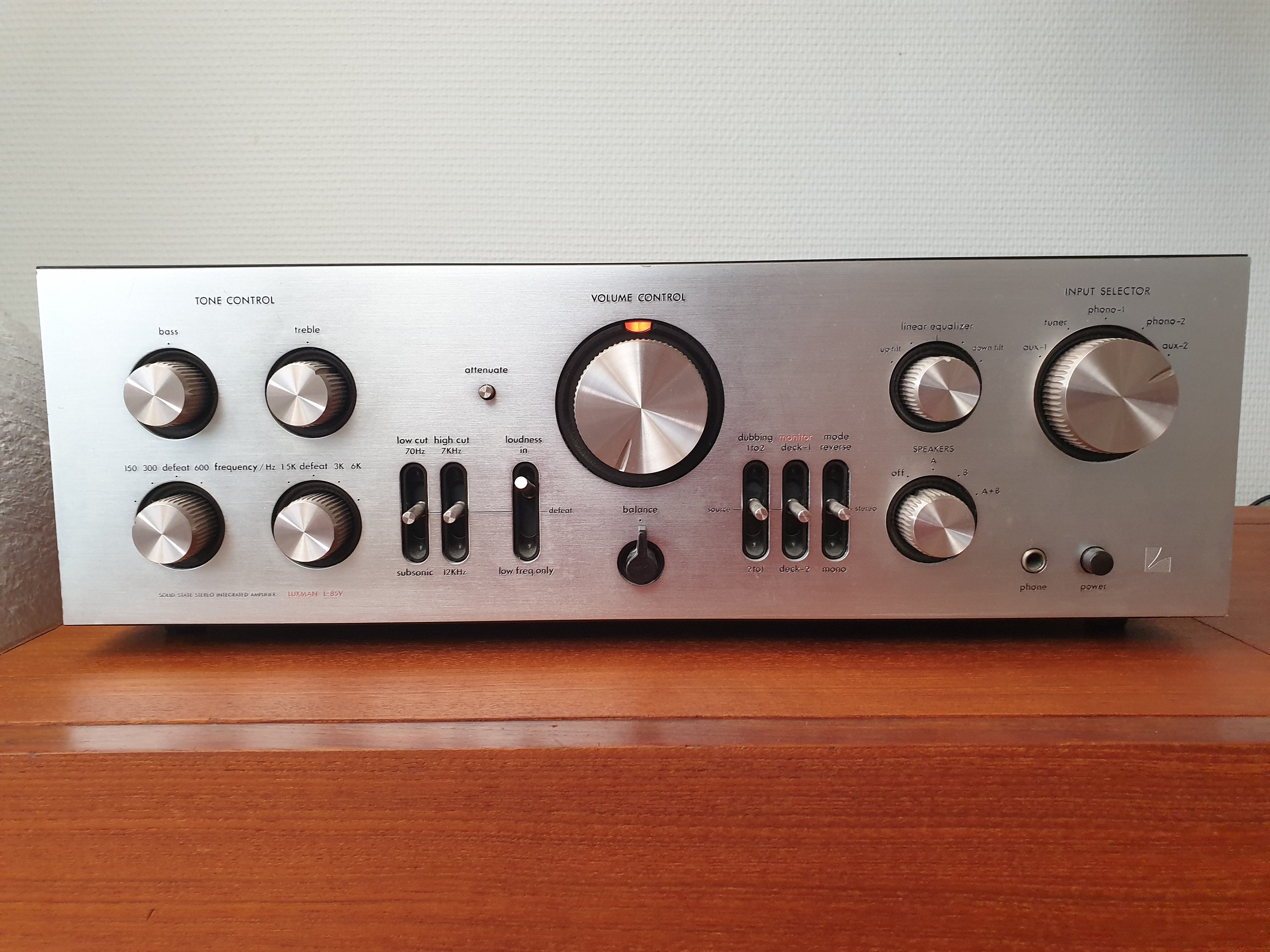 Vintage Luxman L-85V Hifi Amplifier From the 70s - Etsy