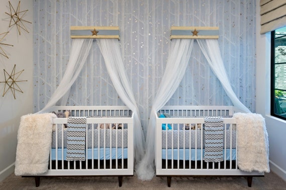 nursery with queen bed