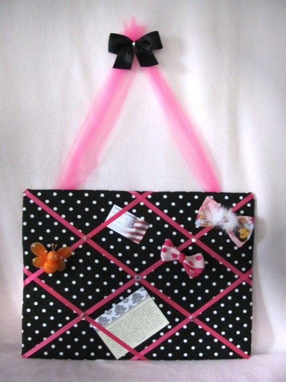 Items similar to French Memo Memory Board Bulletin Photo Organizer