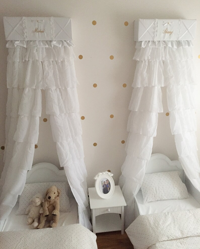 princess white bed
