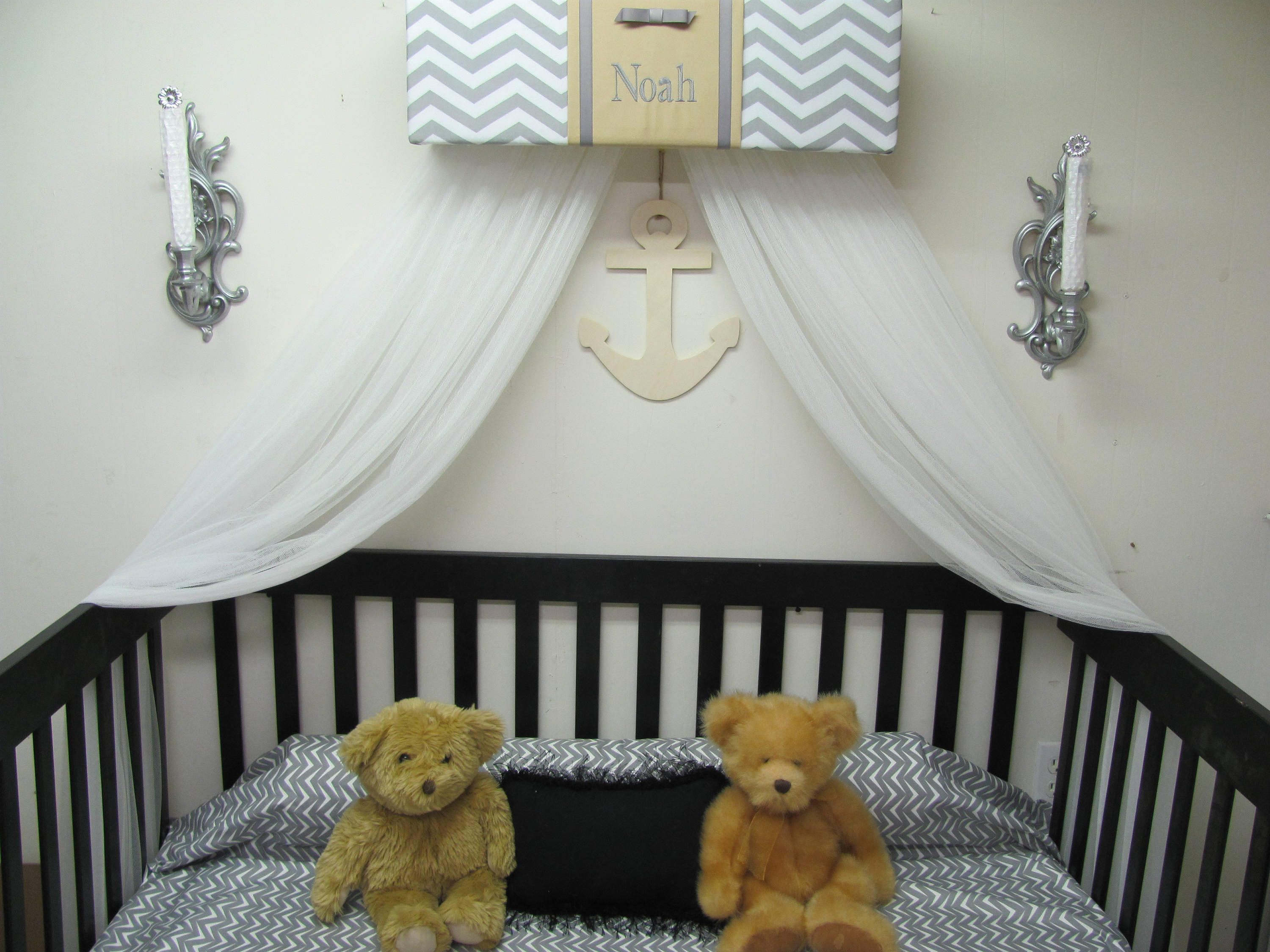 crib canopy boy