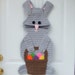 Brandie P reviewed Crochet Pattern, Easter Bunny Door Hanging, PDF Digital Download
