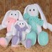 billie mullican reviewed Crochet Pattern Floppy Ear Easter Bunnies - Amigurumi - Digital Download