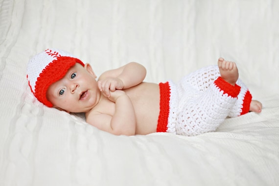 crochet baby baseball outfit pattern