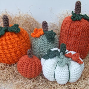 CROCHET PATTERN - Crochet Pumpkins - CV131 Picking A Pumpkin - PDF Download