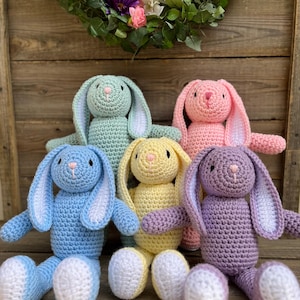 HÄKELANLEITUNG Osterhase - Osterhasen - PDF Digital Download Anleitung - Oster Amigurumi - Oster Kuscheltier